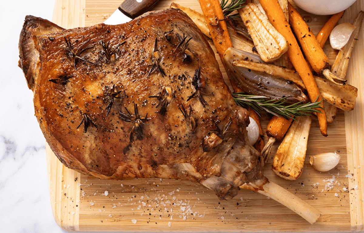 Slow Cooked Leg of Lamb | Recipes | JW Galloway