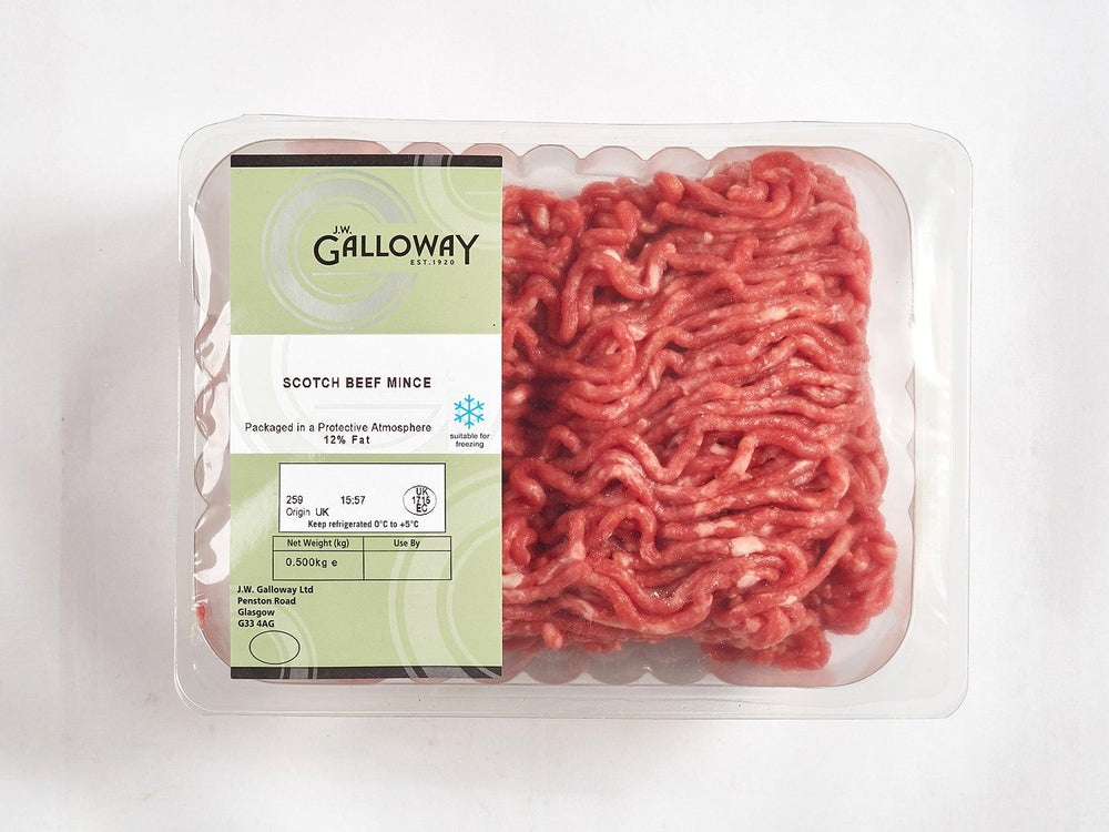 
                  
                    Load image into Gallery viewer, Scotch Beef Mince 12% Fat packed
                  
                