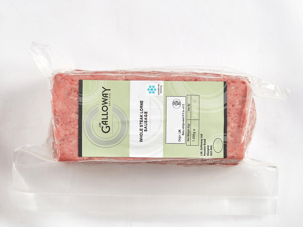 
                  
                    Load image into Gallery viewer, Whole Steak Lorne Sausage (1kg) - JW Galloway
                  
                
