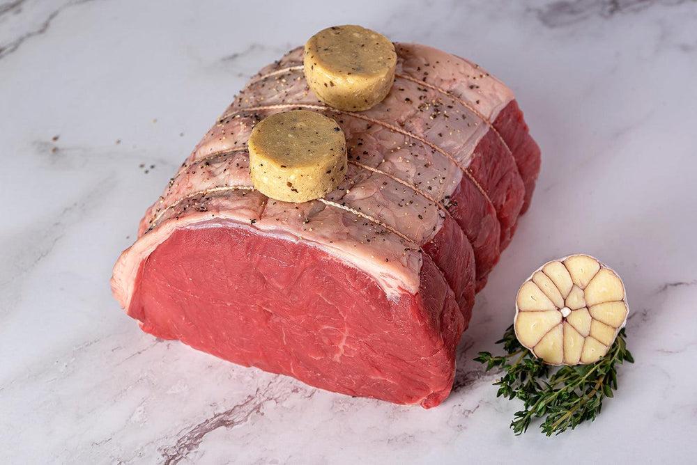 
                  
                    Load image into Gallery viewer, Sirloin Joint with Truffle Butter - 21 Days Matured (1.54kg) - JW Galloway
                  
                