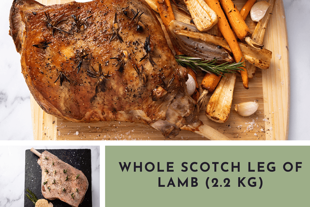 Scotch Whole Leg of Lamb (2.2kg) - JW Galloway